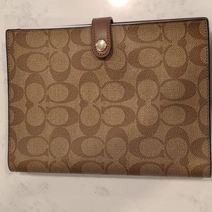 Coach journal/notebook. Never used.